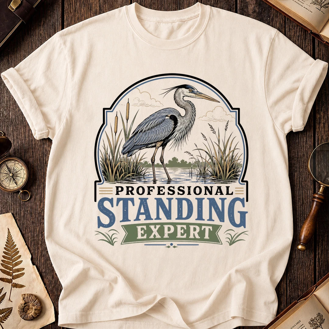 Standing Heron T-Shirt