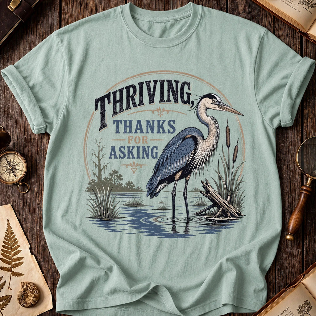 Thriving Heron T-Shirt
