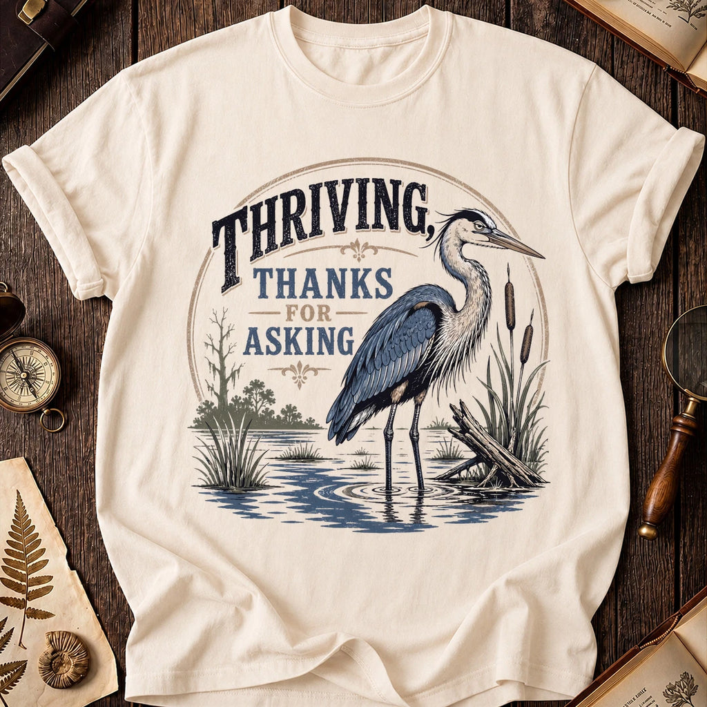 Thriving Heron T-Shirt