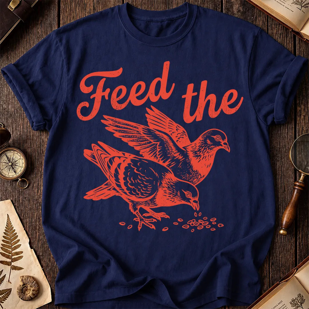 Vintage Feed the Pigeons T-Shirt