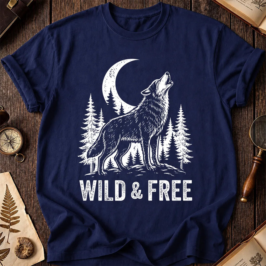 Wild & Free Wolf T-Shirt