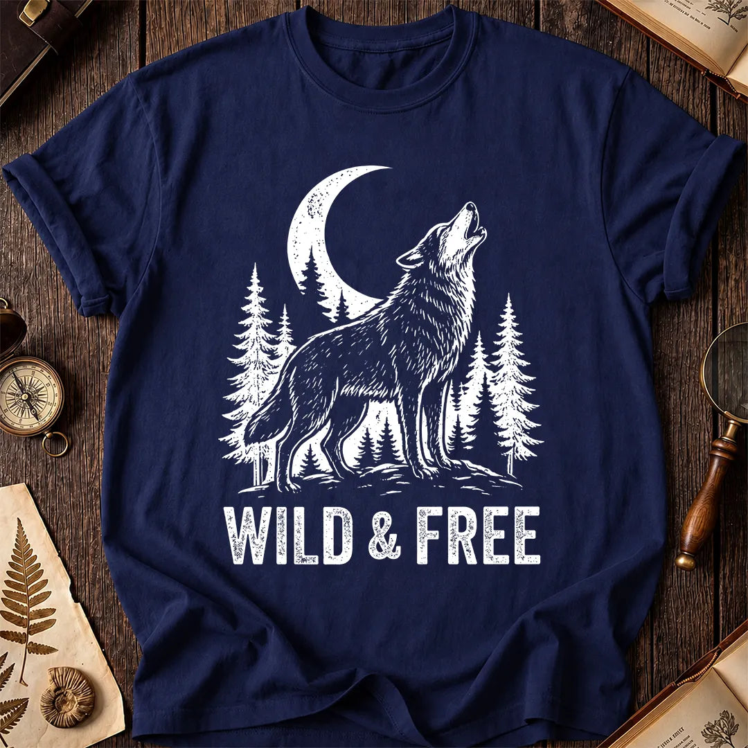 Wild & Free Wolf T-Shirt