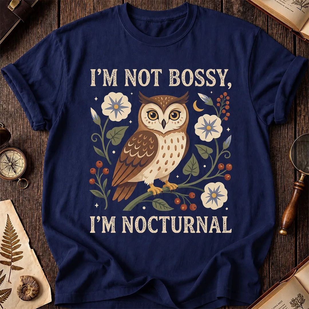 I'm Nocturnal Owl T-Shirt