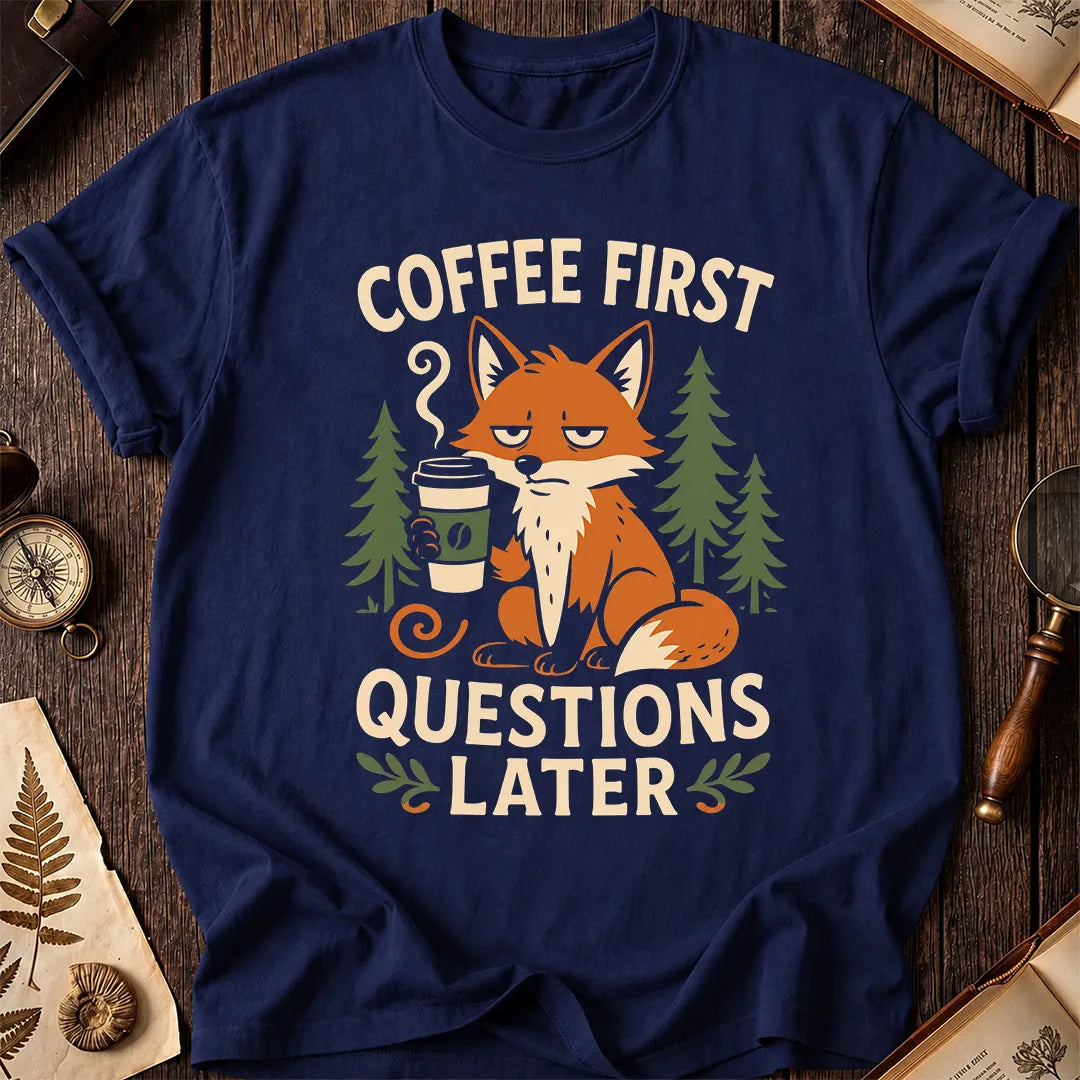 Fox Coffee First T-Shirt