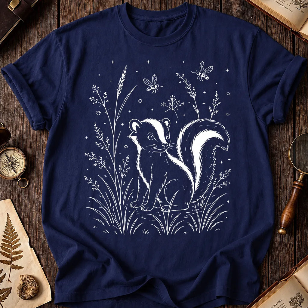 Skunk Wildflower T-Shirt