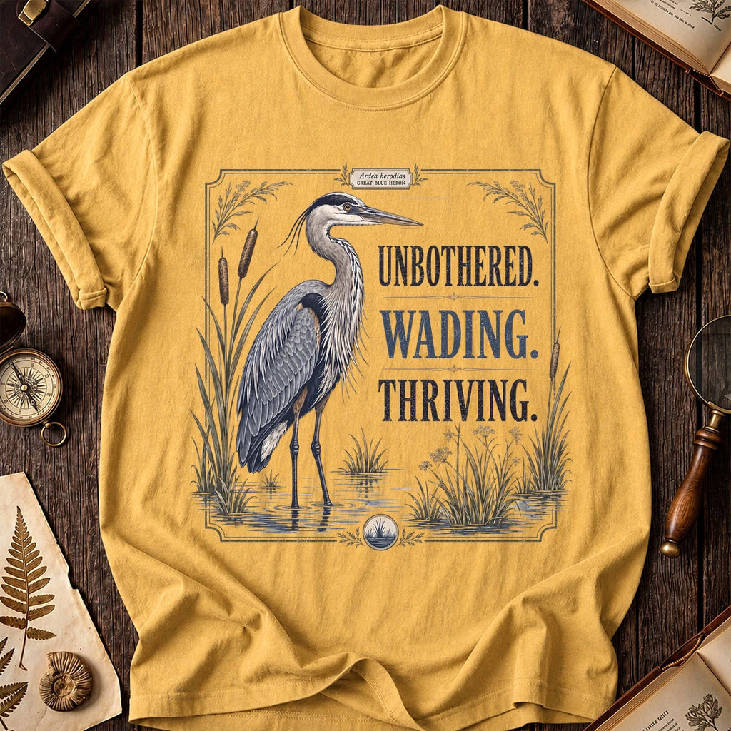 Unbothered Heron T-Shirt