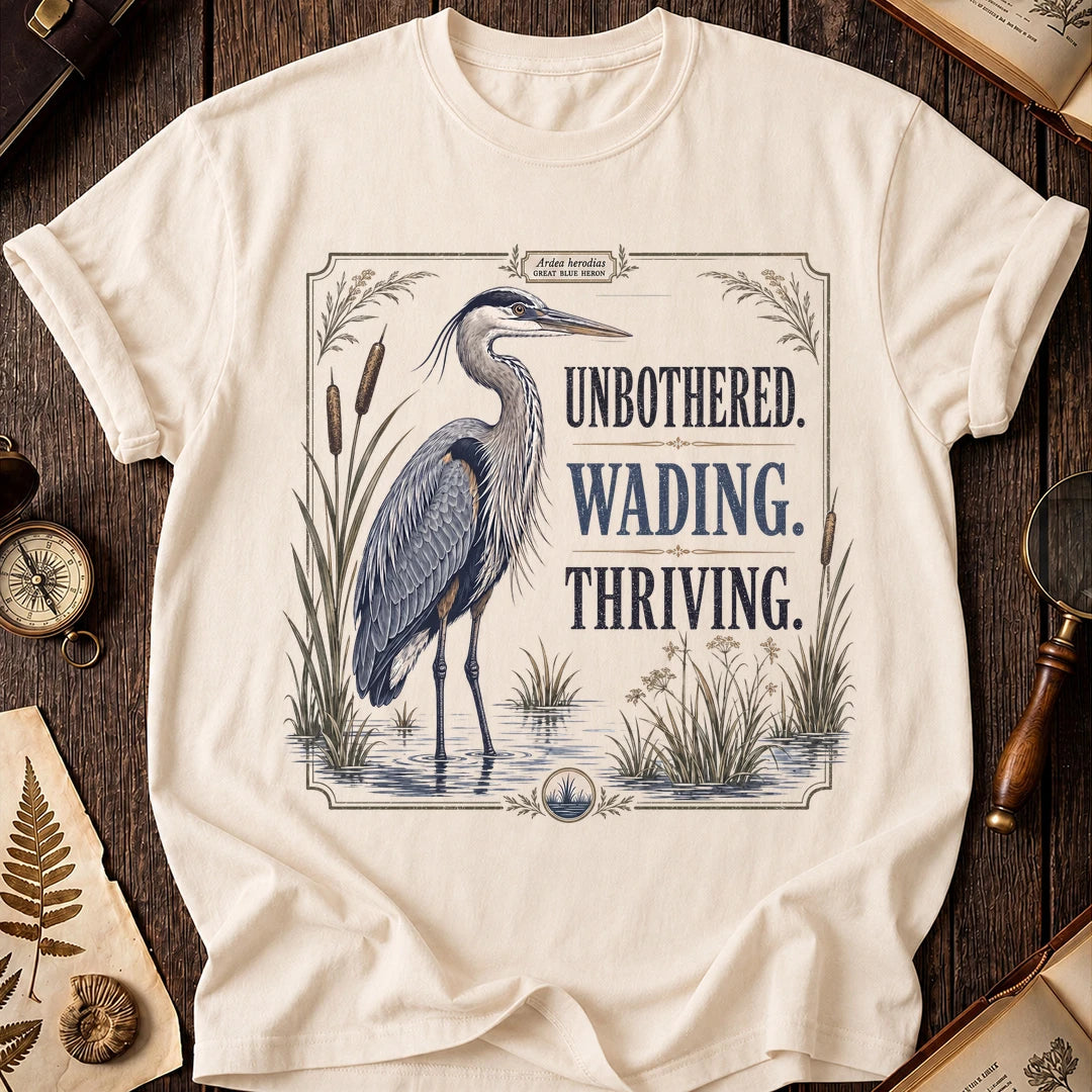 Unbothered Heron T-Shirt