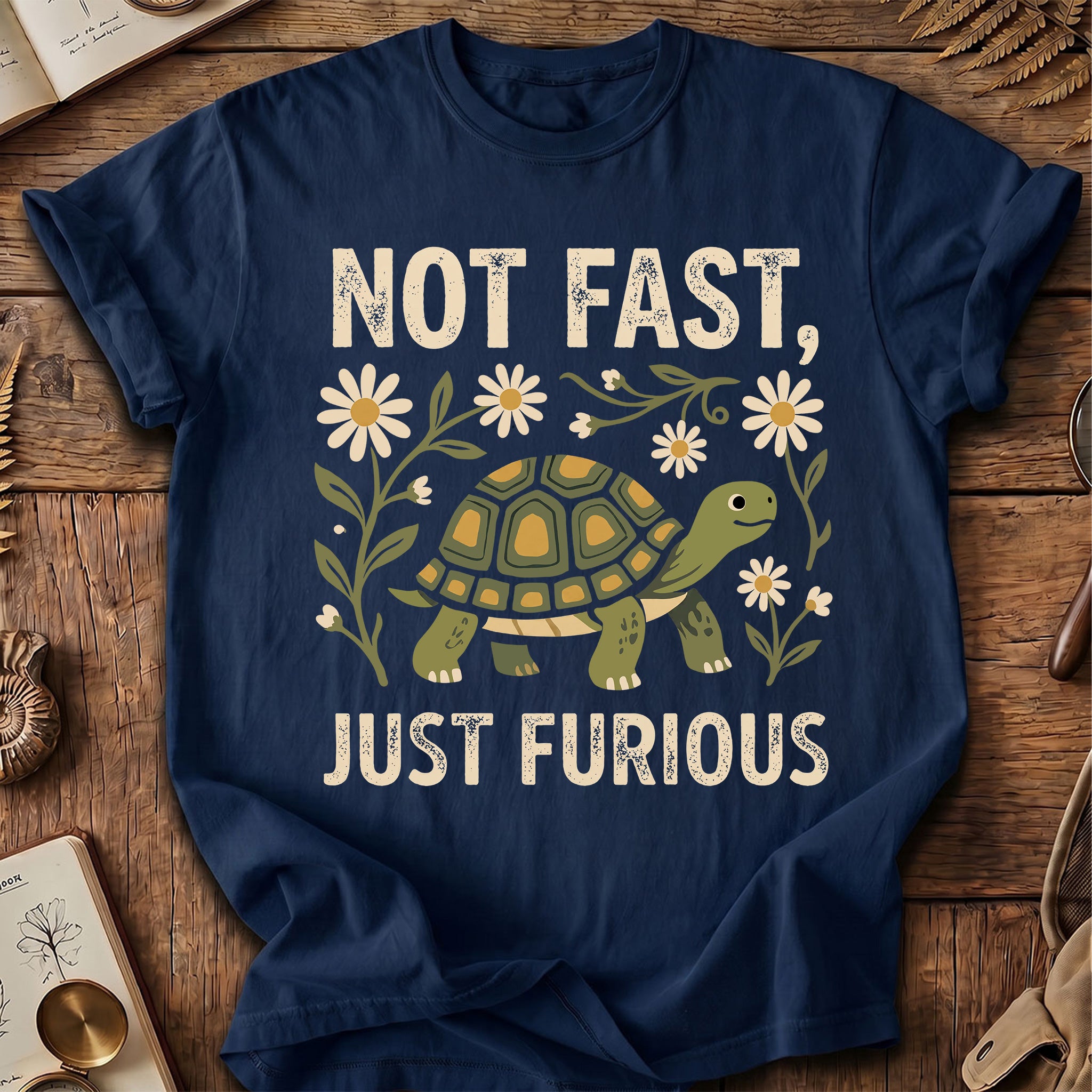 Not Fast Just Furious Tortoise T-Shirt