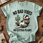 No Bad Vibes Badger T-Shirt