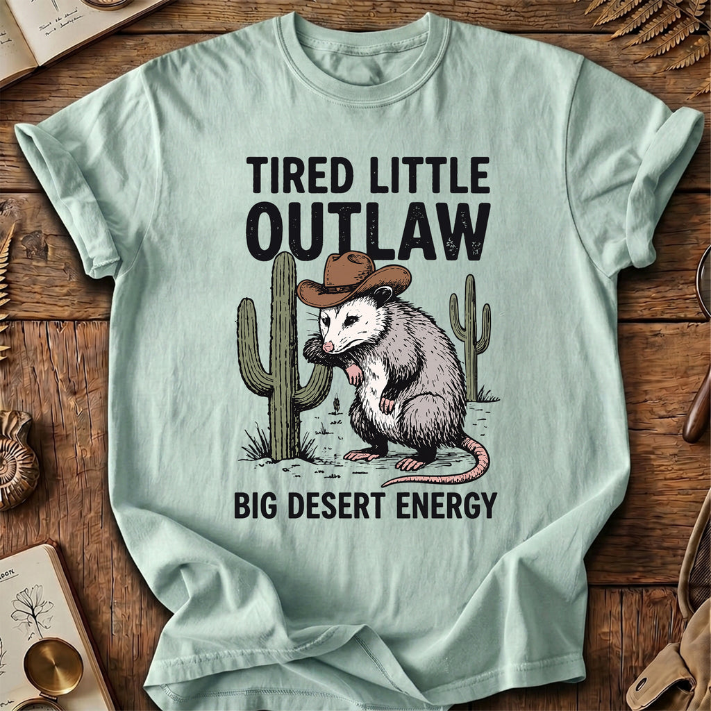 Tired Little Outlaw Possum T-Shirt