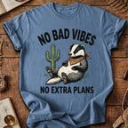 No Bad Vibes Badger T-Shirt