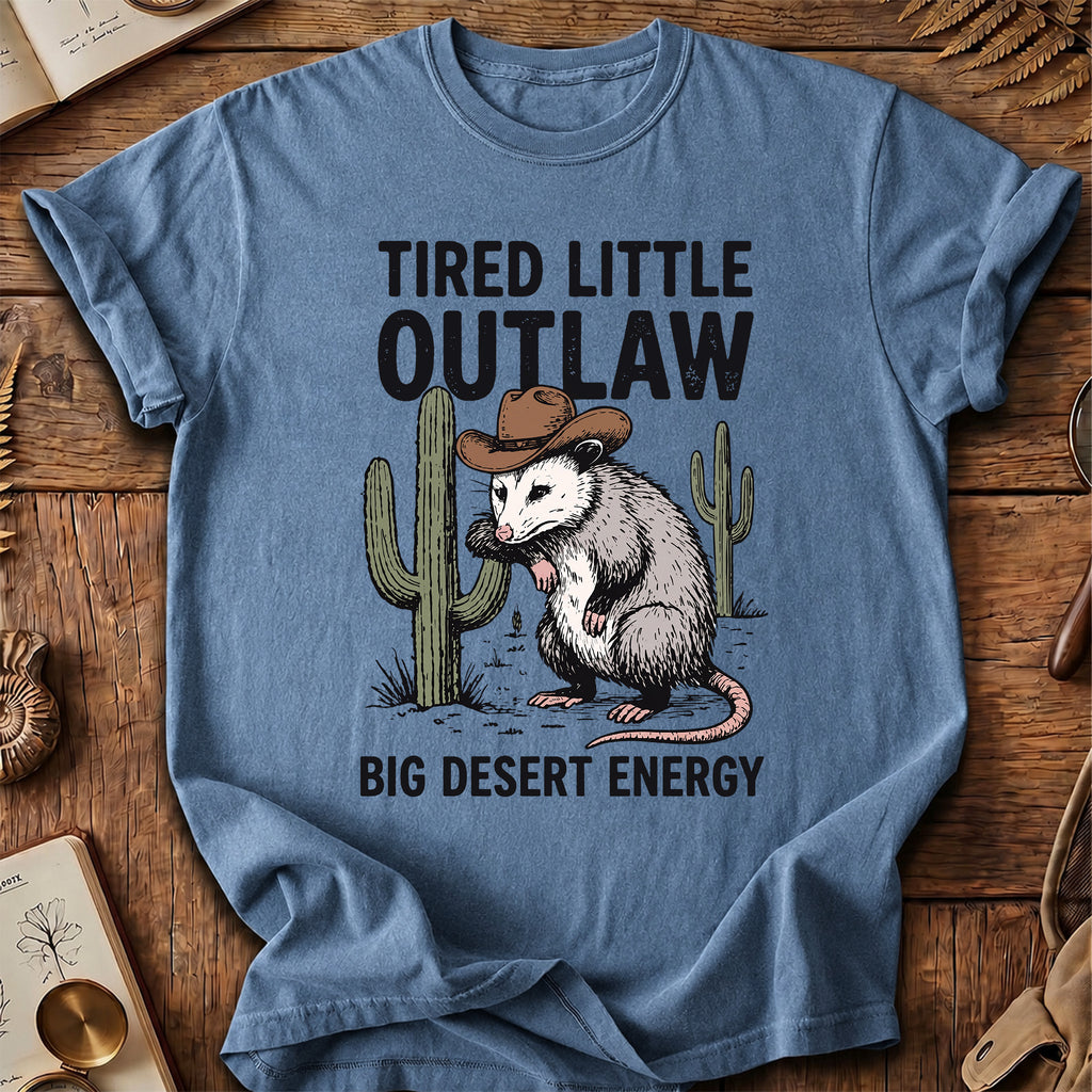 Tired Little Outlaw Possum T-Shirt
