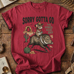 Sorry Gotta Go Mouse Javelina T-Shirt