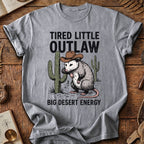 Tired Little Outlaw Possum T-Shirt