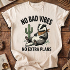No Bad Vibes Badger T-Shirt