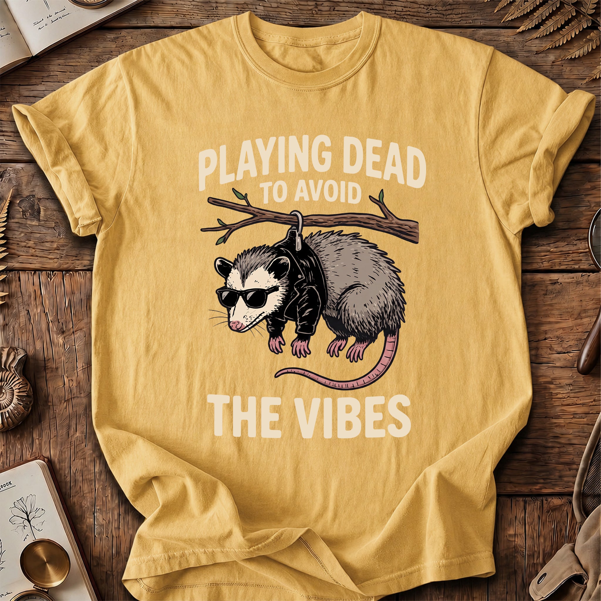 Playing Dead Possum T-Shirt